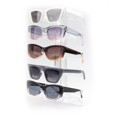 F070202 Transparent Eyewear Display Wholesale 5 Pairs