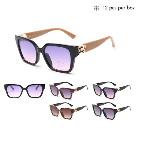 V130142-Z Classic Sunglasses Women Wholesale  1 Dozen (12pcs)